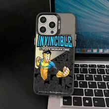 Funda de Teléfono de Personaje de Anime Genial Compatible con iPhone 16 15 14 13 12 11 Pro Max X XR XS Max 8 7 Plus Cubierta Trasera Mate a Prueba de Golpes - Mezcla de colores - Ver 6