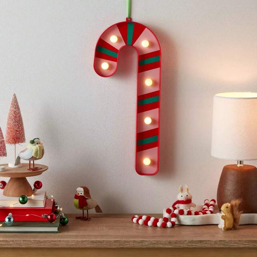 Decor LED Marquee Candy Cane Novelty Light -Decrotions - 1 - 查看 1