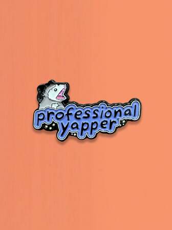 1 Cartoon Animal Brooch Backpack Lapel Decoration Cute Pin "PRDFESSIONALYAPPER"