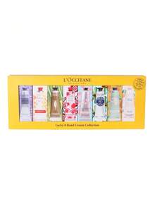 L'Occitane 欧舒丹经典护手霜礼盒装，8 x 30毫升：乳木果油、薰衣草、樱花、马鞭草、杏仁、橙花、玫瑰和马鞭草 - 經典 - 查看 1