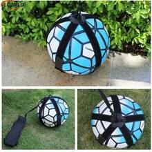 1 Stück LOMILD Fußball Jonglier-Tasche, hochelastischer Zieh-Dreh-Volleyball-Spike-Trainer, Fußball-Trainings-Assistenzausrüstung, Jonglier-Gurt Volleyball-Trainingsgerät, Fußball-Trainings-Jonglier-Gurt