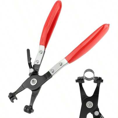 Hose Clamp Pliers Repair, Heavy Duty Hose Clamp Removal With Swivel Flat Band, Automotive Repairing Removal And Installation Of Ring Or Flat Type Hose Clamps