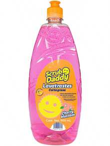 EstiloTendenciaScrub Daddy, Dish Soap Lavatrastes (Cherry Blossom)Calidad PremiumVersióN Mejorada - Aqua Mist - Ver 5