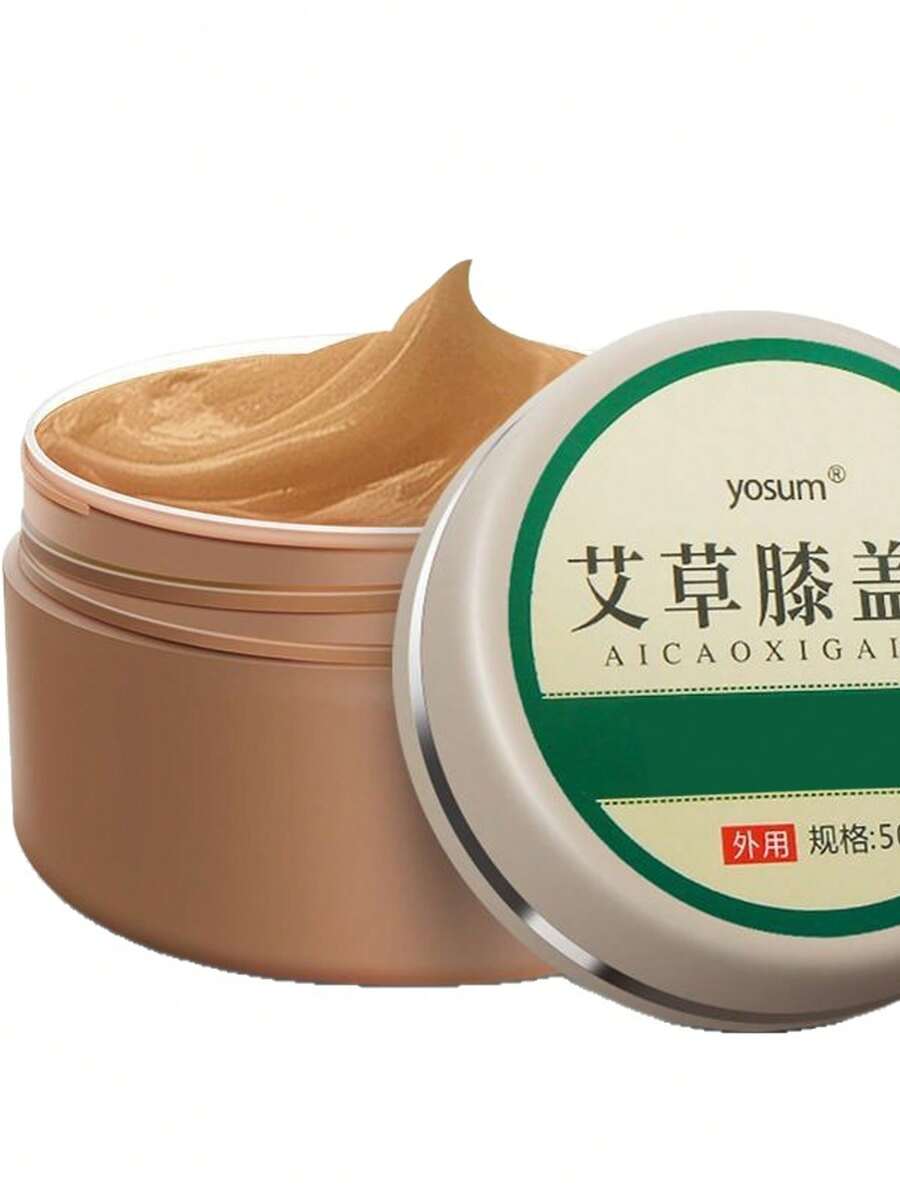 1 Box Artemisia Extract Ointment, Daily Body Care, Herbal Effective Ointment, Plant Essence, Suitable For Back, Neck, Knee, Waist, Relax Body And Mind, Fitness Massage Product, Soothe Body - Multicolor - View 1