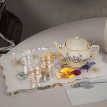 Grand moule de plateau rectangulaire en silicone, moule de coulée de résine époxy plat et profond, idéal pour la présentation de bijoux, l'art de la résine et les projets d'artisanat - Multicolore - Voir 6