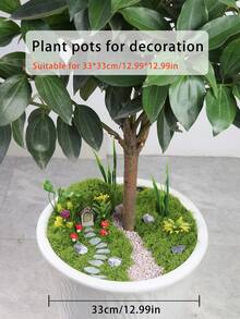 Micro Landscape DIY Material Package - Fairy Garden Elf Door, Suitable For Garden Decoration, Living Room Decoration, Room Decoration, Bedroom Decoration, Home Decoration, Very Suitable For Fairy Gardens, Flower Pots And Potted Plants, Doll House Miniature Models, Vases, Glass Containers, Sand Table Models As Landscape Accessories