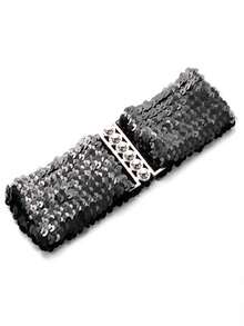 12件-9件-5件-1件 90厘米-60厘米亮片松紧腰带，女式扣腰带，镜面亮片腰带，时尚腰带，女士秋季腰带，秋季，万圣节 - A - 查看 25