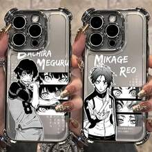 Cool B-Blue L-Lock Anime Flat Phone Case For IPhone 16e 16 15 14 13 12 11 Pro Max X XR XSMax 7 8 6 Plus Anti-Fall Airbag - DDW-249hkx340a3 - Xem 3