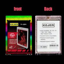 Vorinclex 5pcs 35PT Magnetic Card Holders ,ZAcrylic Clear Card Sleeves Frame ,Transparent Card Collection Sleeves Protector For PTCG/MGT ,One Touch Card Holder For Trading Basketball Sports Cards, Card Top Loader ,Hard Card Sleeve,Display Rack / Showcase/Acrylic Stand/Display Stand