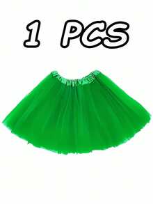 适合 3-12 岁女孩的芭蕾舞裙，三层芭蕾舞服装，适合万圣节家庭派对芭蕾舞圣诞节礼物 - 彩色 - 查看 14