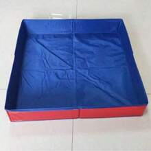 Portable Sensory Sandbox, Foldable Sensory Sand Box Container, Sand & Water Tray, PVC Pet Bathtub, Mobile Folding Water Pool/Swimming Pool, Sand Pit Cleaning, Ideal Holiday & Christmas Gift - Multicolor - View 10