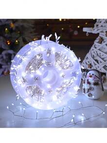 200/300/600 LED Ciepłe Białe/Wielokolorowe Lampki Choinkowe, Wieniec DIY, Dekoracja na Boże Narodzenie, Halloween, Wesele, Impreza, Urodziny, Energooszczędne Diody LED, Wytrzymały plastik, Lampki Firefly, Dekoracyjne Lampki Choinkowe, Odpowiednie dla Organizatorów Przyjęć i Planistów Wydarzeń