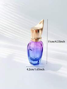 1 szt. 30 ml butelka z rozpylaczem do perfum w kolorze gradientowym, wysokiej jakości butelka podróżna, prezent dla przyjaciół, rodziny, na imprezę, do wystroju domu, prezent na Boże Narodzenie i Nowy Rok