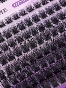 392 Personal Eyelash Book Cluster Extended False Eyelashes DIY At Home Cluster Eyelash Extended Makeup, Rzęsy, Rzęsy, Eyeliner Cluster, Cluster Eyelash, Naturalne, Puszyste Sztuczne Rzęsy, Odpowiednie Na Halloween, Boże Narodzenie, Makijaż