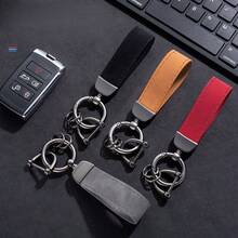 1 件创意简约仿皮草汽车钥匙扣钥匙圈，男女通用 - 彩色 - 查看 3