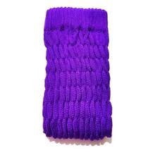 1 Pair Of Aerobic Gym Sports Fitness Ballet Gymnastics Plain Leggings - Purple - View 2