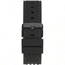 Guess 1 PIEZA Reloj de cuarzo para hombre, esfera multicolor, reloj cuadrado pequeño con tecnología, diseño hueco, que muestra un hombre, versátil y de moda, adecuado para uso diario, como regalo, día conmemorativo GW0499G2/GW0499G3/GW0499G4/GW0499G5/GW0499G6/GW0499G7/GW0499G8