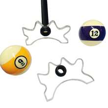 1 قطعة رف أكريليك لأعواد البلياردو، لوازم الترفيه والترفيه في صالة البلياردو