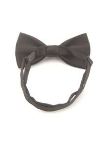 Personalized Men's Dark Goth Street Rock Halloween Spider Skull Decor Black Bow Tie