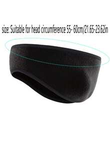 1 Pc Cold Weather Ear Keep Warmer Headband Winter Fleece Earmuffs Hair Band