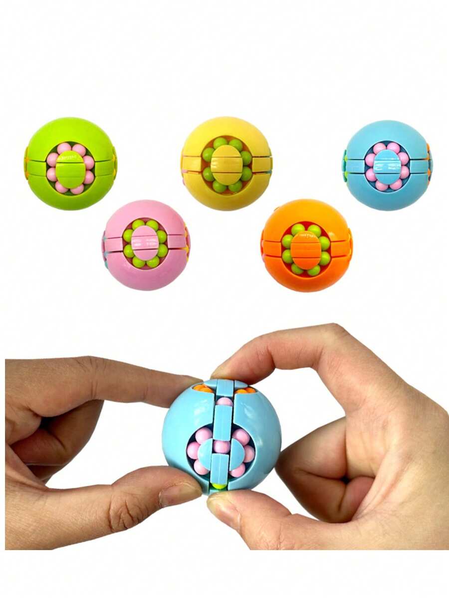 2pcs/4pcs/6pcs/8pcs Random Delivery Toy, Hamburger Shaped Puzzle Cube