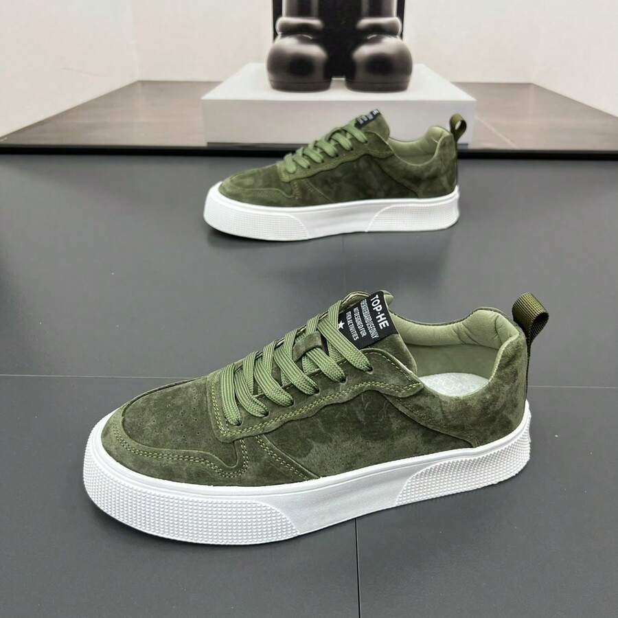 Men Skateboarding Shoes - Camel - View 1