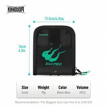 Kingdom EGI 收纳袋，6/12/40 格，聚丙烯材质，三角形收纳隔层，方便携带，可直接水洗 - 彩色 - 查看 17