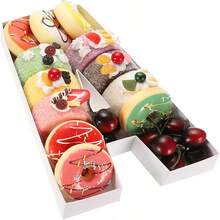 1pc 0-9 Numeric Shaped Reusable Dessert Display Plate, 26 Alphabet A-Z Shaped Tray, Suitable For Filling With Sweets, Cakes, Chocolates, Fruits, Ideal For Graduation Ceremony, Birthday Party, Bachelor Party, Wedding Anniversary, Various Holiday Table Decor