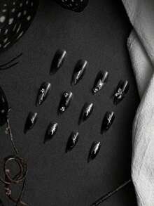 2025 New 24-Piece High-End Salon-Grade Press-On Nail Art - Various Styles - 1 Piece Shipped Randomly: Gradient Long Style, Nails, Starry Nails, Solid Color Nails, Nails, Blue Gradient 3D Pearl 3D Decorative Press-On Nails, Solid Color's Eye Press-On Nails, Almond Press-On Nails, Coffin Nails, Oval Nails, And More.Removable And Reusable Press-On Nails Are Parties, Dances, Daily Wear, Traditional Festivals, Etc., Covering All Types Of Women's And Girls' False Nails And Nail Art Products (Random Delivery)