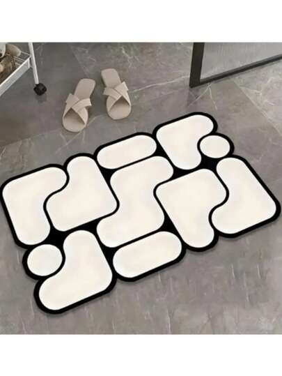 Antislip badmat (60x100 cm) – Zacht, absorberend en duurzaam | Gemaakt in Turkije