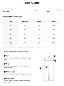 1pc Girls/Teens' Plain Color Casual Outdoor Commute Back To School Basic Personalized Corduroy Straight Pants