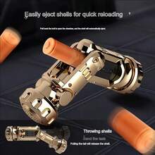 塑料减压挤压玩具，可投掷子弹壳手枪造型，办公减压玩具，子弹壳投掷圆枪，成人圣诞礼物，塑料制品 - 彩色 - 查看 7