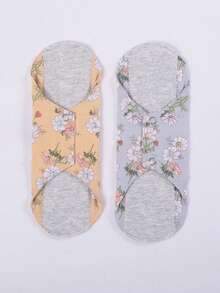 4 Almohadillas de grafeno, lavables, reutilizables, especiales para la menstruación, especiales para evitar fugas de orina, toallas sanitarias cómodas y sin restricciones