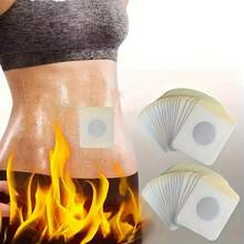 50pcs Navel Stickers, Dampness-Removing Stickers, Moxibustion Stickers