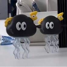 Wind-Up Dancing Cloud Toy, Mesmerizing Mini Dancing Cloud, White & Black Creative Wind-Up Cloud Toy That Can Twist & Slide, Twisting Cloud Wind-Up Toy, Children's Wind-Up Toy, Creative Stress Relief Intelligent Toy For Kids, Perfect Gift, Party Interactive Game, Birthday Gift, Holiday Gift