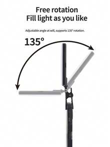 60 LED Hochleistungs-Aufladbare Clip-On Videokonferenz-Beleuchtung mit RGB-Farbbeleuchtung, ausgestattet mit Vorder- und Rückclips, einstellbar für 3 Handy-Beleuchtungsmodi, kompatibel mit iPhone, Android, iPad und Laptop, geeignet für Make-up, Selfies, Vlog, geeignet für Selfies und Live-Streaming, tragbare Selfie-Beleuchtung, sieben Lichtarten, Blitzlicht, Atmung und konstante Lichtmodi zur Auswahl, Akkukapazität: 2000mAh - Verschiedenfarbig - Übersicht 9