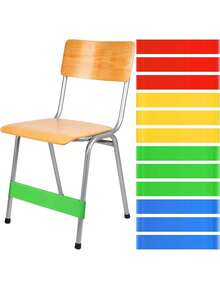 3/6/12pcs ADHD Classroom Desk & Chair Leg Elastic Bands, Office Chair Leg Fitness Chair Leg Tension Bands, Flexible Seat Suitable For Classroom - Multicolor - View 2