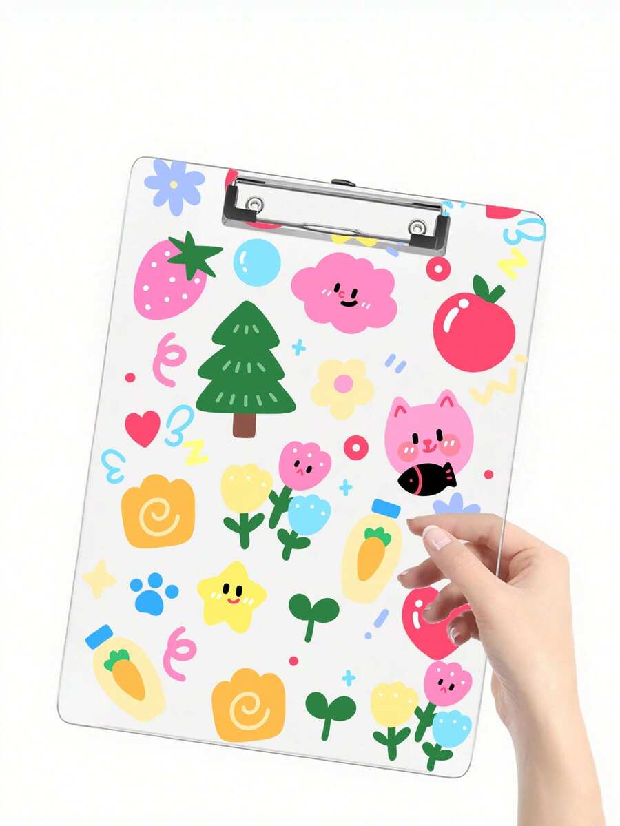 File Folders With Cats, Tulips, Strawberries And Other Patterns, Personalized Teacher's GiftsCats, Tulips, Strawberries And Other Patterns Folders,Folders For Teachers And Students,Teacher Clipboard, Teacher Office Gift,Pink Series Cute Stationery,Pink Series Cute Hanging Writing Board, Office Supplies, Clipboard,Women Coworker Or Back To School Supplies,Teacher Graduation Gift,