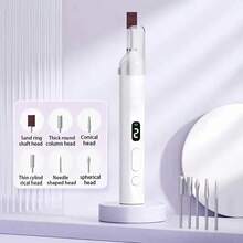 OBOVAY Random Style Professional Electric Nail Drill Polishing Machine, Dead Skin Removal, Art Sanding File Pen, Nails Polisher Grinder, Manicure Tools With A UV Lamp