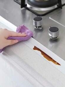 320CM PVC Waterproof Mold-Proof Sealing Tape, Self-Adhesive Caulking Tape For Kitchen & Bathroom Home Bathroom Decor Fall Decor Back To School