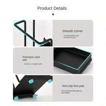 1pc Metal Coffee Station Organizer Rack, Multifunctional Desktop Coffee Cup Holder With Tea Bag Dispenser, Sturdy Space-Saving Design Mug Rack, Perfect For Bars And Counters, Convenient Access Design, Coffee Bar Accessory, 10oz Disposable Coffee Paper Cup Holder With Straw, Tea Bag And Coffee Packet Organizer - Multicolor - View 4