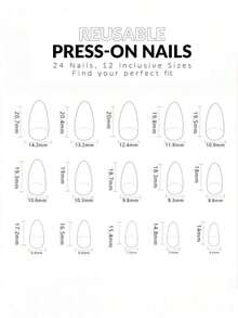 2025 New 24-Piece High-End Salon-Grade Press-On Nail Art - Various Styles - 1 Piece Shipped Randomly: Gradient Long Style, Nails, Starry Nails, Solid Color Nails, Nails, Blue Gradient 3D Pearl 3D Decorative Press-On Nails, Solid Color's Eye Press-On Nails, Almond Press-On Nails, Coffin Nails, Oval Nails, And More.Removable And Reusable Press-On Nails Are Parties, Dances, Daily Wear, Traditional Festivals, Etc., Covering All Types Of Women's And Girls' False Nails And Nail Art Products (Random Delivery)