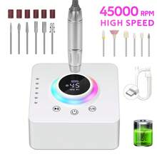 DianaBeauty Professional 45,000 RPM Electric Portable Nail Drill With Base, Rechargeable, Low Noise, Suitable For Nail Salons - Multicolor - View 7
