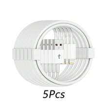 1-5pcs 3.3ft/100cm USB To Lightning Fast Charging Data Cable, Compatible With IPhone 14/13/12/11/Pro/Pro Max/Mini/Xs Max/XR/X, IPad Compatible With IPhone 14 Pro Max, 14 Pro, 14 Plus, 13 Pro Max, 13 Pro, 13, 12 Pro, 12, 11, XS, XR, 8 Plus, 8, 7, 6, 5, SE, For IPad Charger MFi Certified
