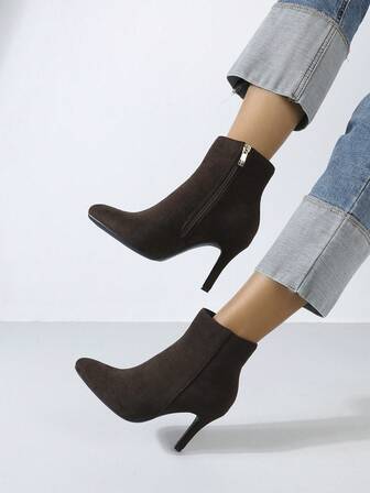 Timesize Fall/Winter Ankle Boots, Fashion Boots, High Heel Boots, Super High Heel Boots,Kitten Heel Boots