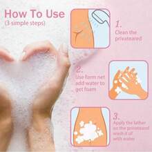 KOEC 4 Piece Female Intimate Care Casual Hygiene Products, Renew Her Rejuvenating Yoni Body Oil + PH Blancing Feminine Yoni Soap Bar + UItra Fresh Yoni Foam Wash + Yoni Fresh Shower Gel - Hồng - Xem 11