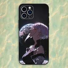 Custodia per telefono Cyberpunk Game E-Edgerunners, compatibile con 16, 15, 14, 13, 12, 11 Plus, Pro Max, XS, X, XR, SE, Mini, 8, 7, in morbido silicone nero - Z3 - Visualizzare 5