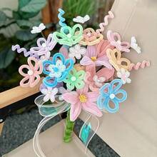 330 Stück/110 Stück bunte verdrehbare Pfeifenreiniger Stäbe, festliche glänzende Metalldraht für Weihnachten, DIY Bastelmaterialien für Zuhause, Küche und Partydekorationen - Verschiedenfarbig - Übersicht 7