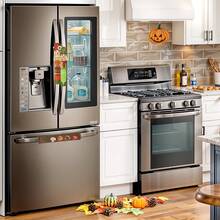 Fall Refrigerator Handle Covers Set Of 3, Kitchen Decor Scarecrows Appliance Handle Covers For Microwave Oven Thanksgiving Decorations Home Decor Halloween Room Decor Halloween Decor