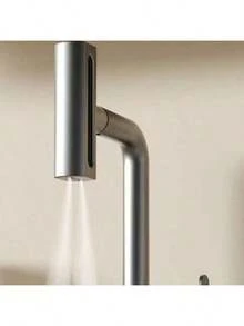 Grifo de 4 velocidades de agua caliente y fría (revestimiento de acero inoxidable): Salida de agua universal de 4 etapas para el baño y la cocina para usuarios domésticos y arrendatarios